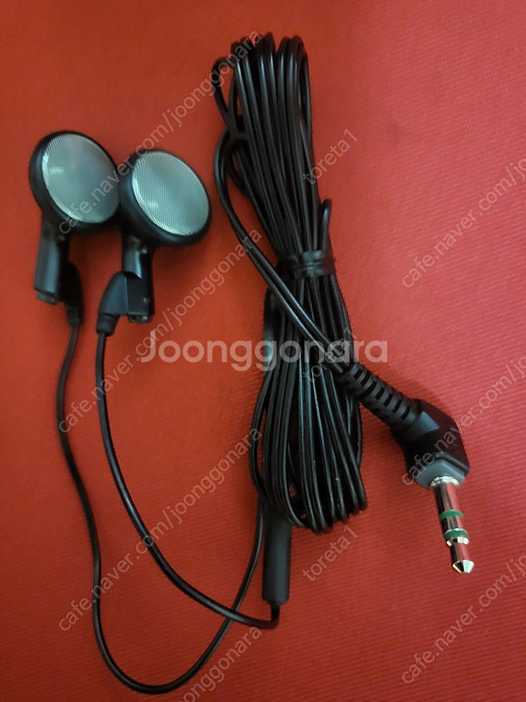 소니이어폰 MDR-E472 미사용 신품--4