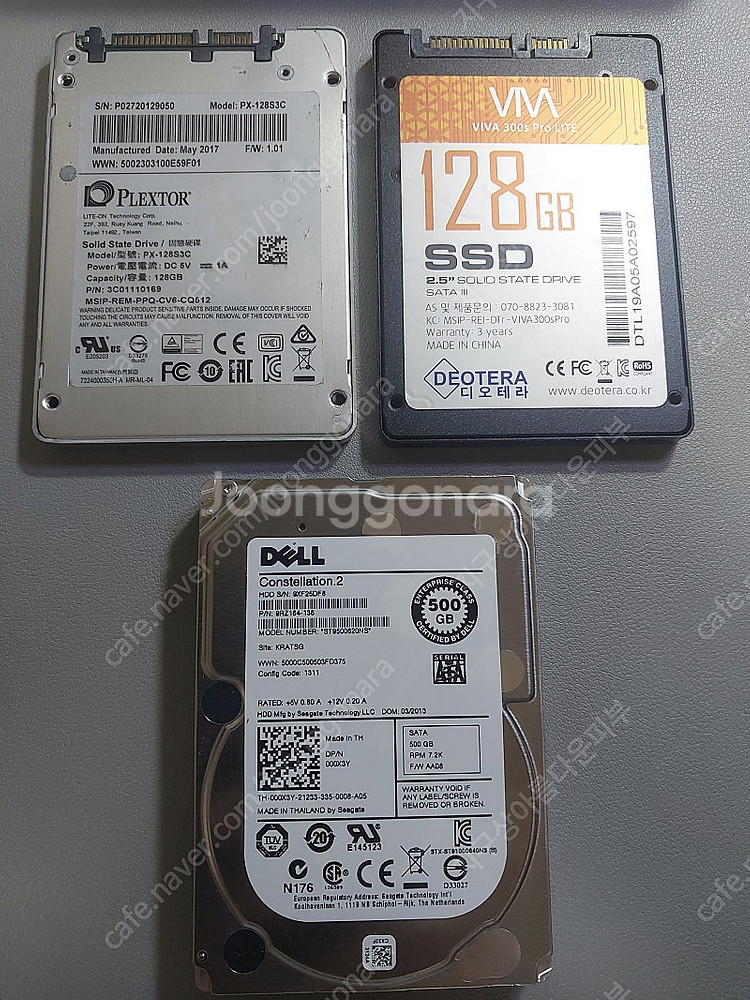 2.5 SSD 120GB.128GB, HDD 500GB...--0