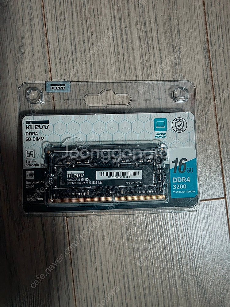 에쎈코어 노트북램 DDR4 16G 25600--0