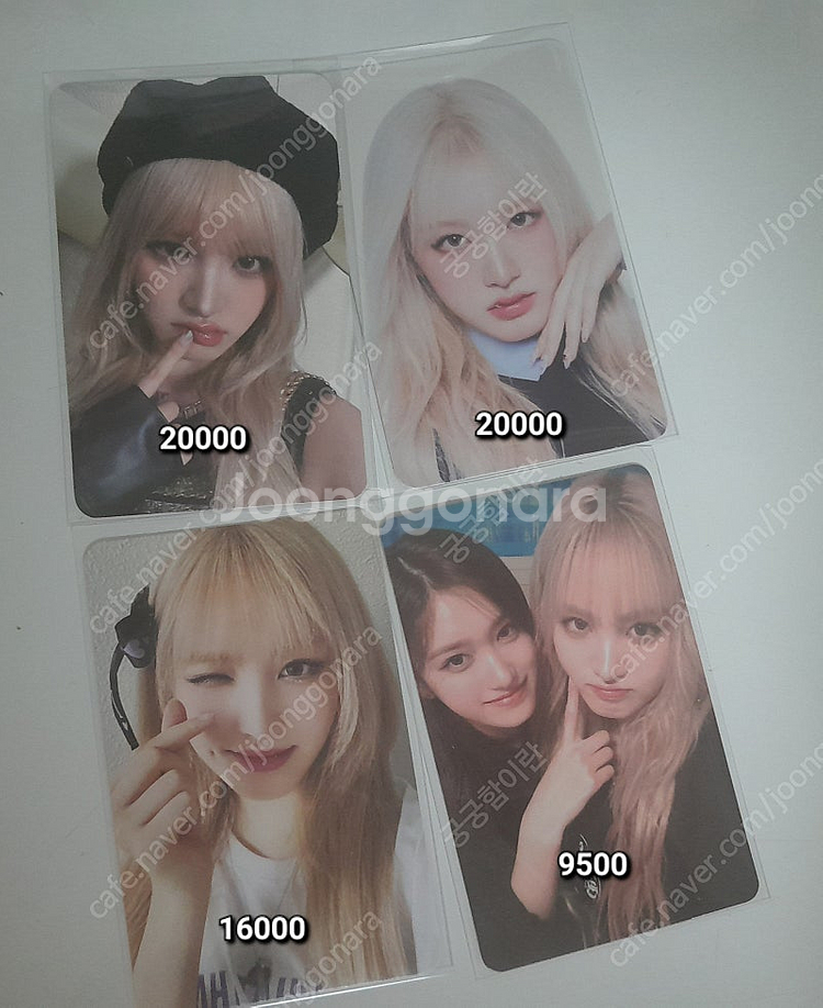 덤드림 각가격)아이브 리즈 정품 포카 아이브리즈포카--0