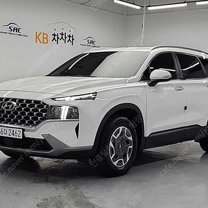 싼타페 중고 가격 중고 싼타페 더 뉴 싼타페 하이브리드 중고 흰색 2023년식 53,333km 1.6 2WD 프레스티지 법인차 구입상담