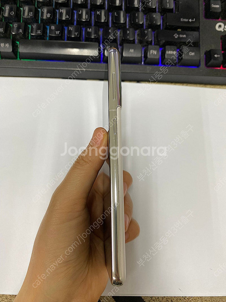 203511 KT 갤럭시S21 화이트 AA급 256GB...--5