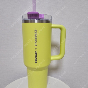 스타벅스 태국한정 스탠리 라임 퍼플 콜드컵 40oz