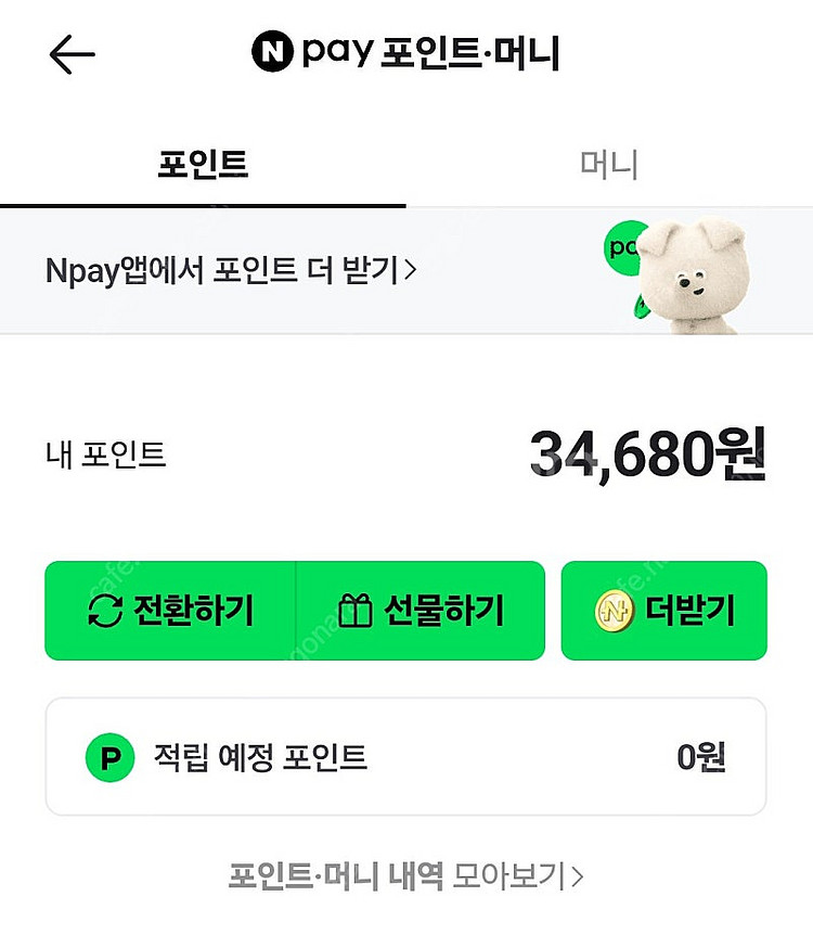 네이버페이 34600원--0