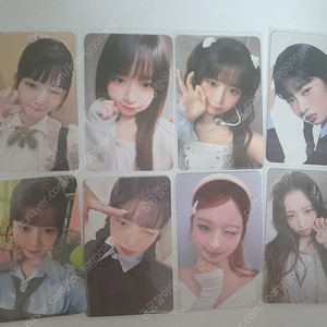 일괄 택포 폭덤) 아이브 레이 정품 포카 8장