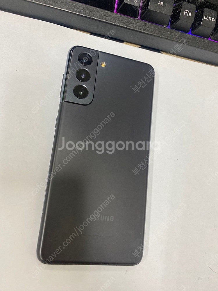 006416 갤럭시S21 블랙 256GB 무잔상급 17...--0