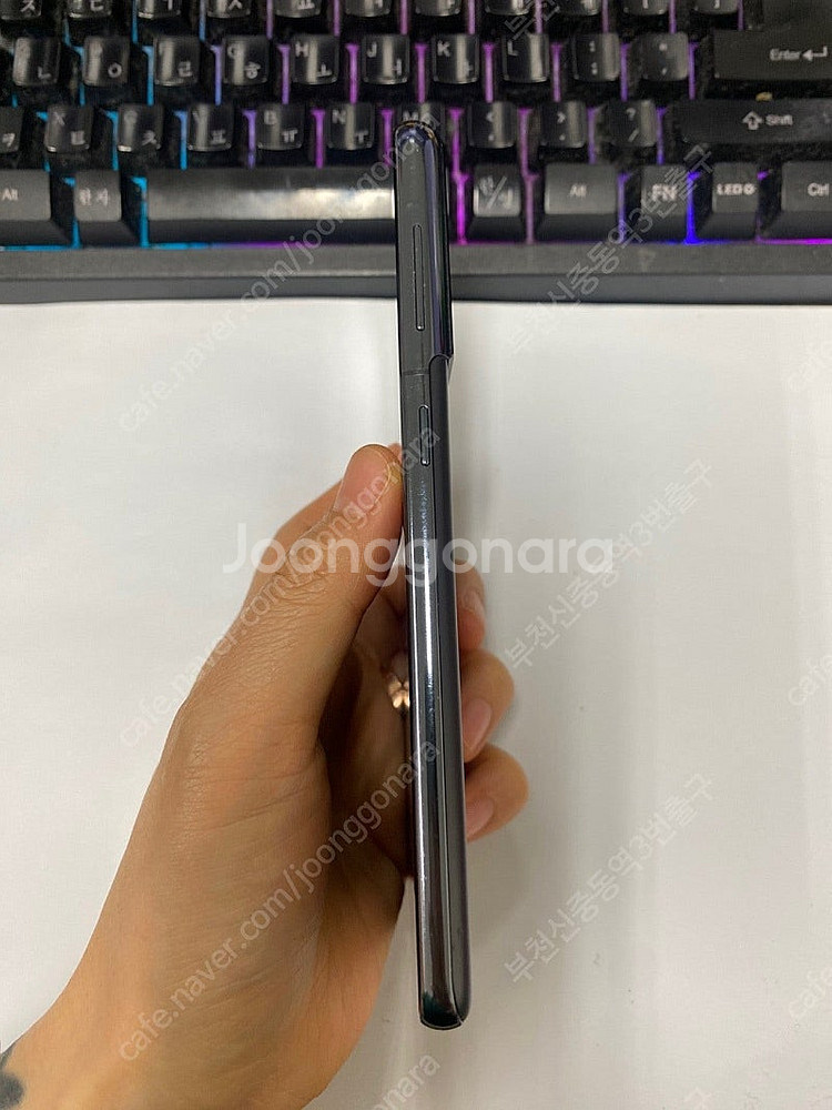 006416 갤럭시S21 블랙 256GB 무잔상급 17...--4