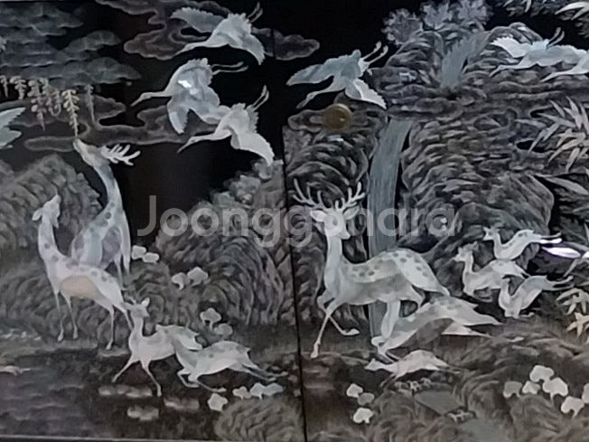 최고급 자개 장농 장롱 옷장 자개장 12자--9