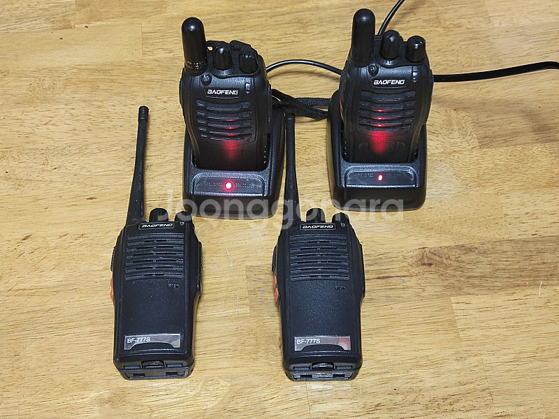 생활무전기 4대 BAOFENG BF-777S / BF-...--0