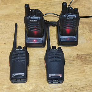 생활무전기 4대 BAOFENG BF-777S / BF-888S
