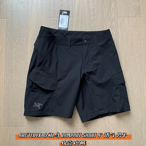 좌쓰 Arc'teryx Rampart short 아크테릭스 람파 트 쇼츠 반바지 블랙