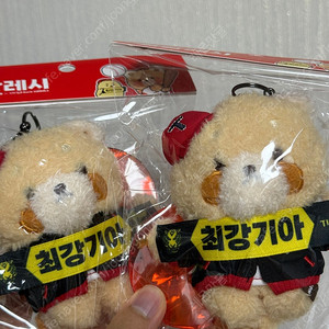 최강레시 인형키링, 승리요정 키링, 크로스백, 헤어밴드, 머리띠 판매(기아, 한화)