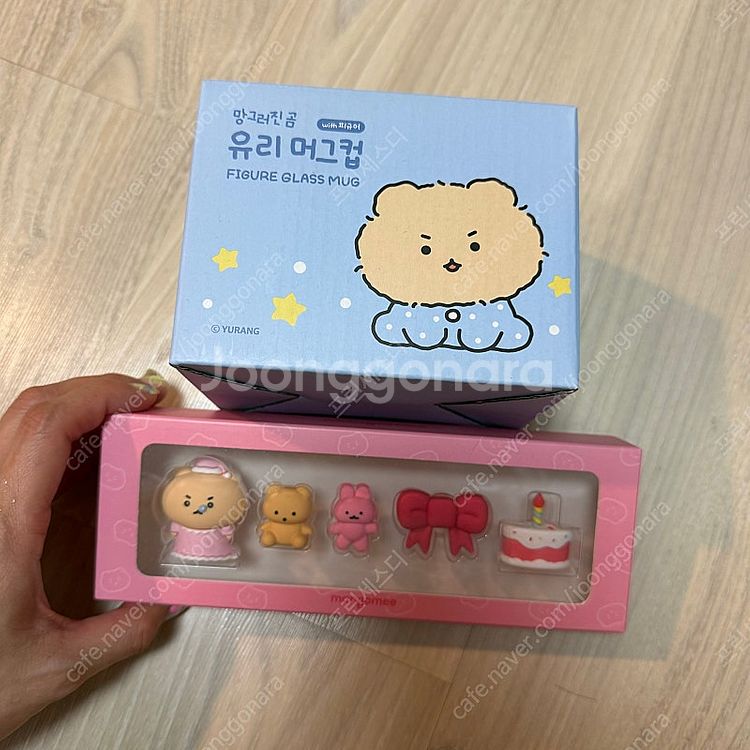 [정품][미사용 새상품] 망그러진곰 피규어 추억의게임기...--2