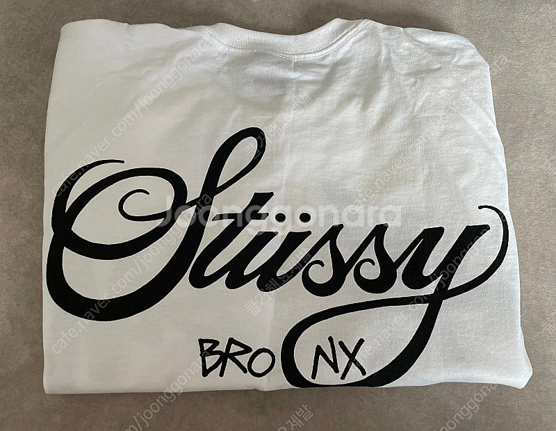 [새상품,M] stussy 스투시 월드투어 티 화이트--3