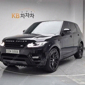 랜드로버 레인지로버 스포츠 중고차 할부가능 검정색 2016년식 3.0 SDV6 HSE 다이나믹 수원중고차