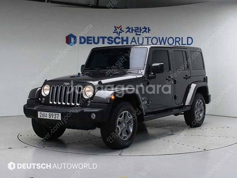 지프 랭글러 중고 JEEP 랭글러 회색 2017년식 6...--0