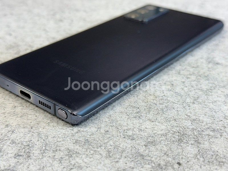 갤럭시노트20 블랙 256G 미파손A급 공기계 21년1...--7
