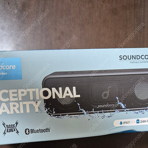 앤커(anker) 사운드코어3 블루투스 스피커 미개봉 35,000원에 판매합니다