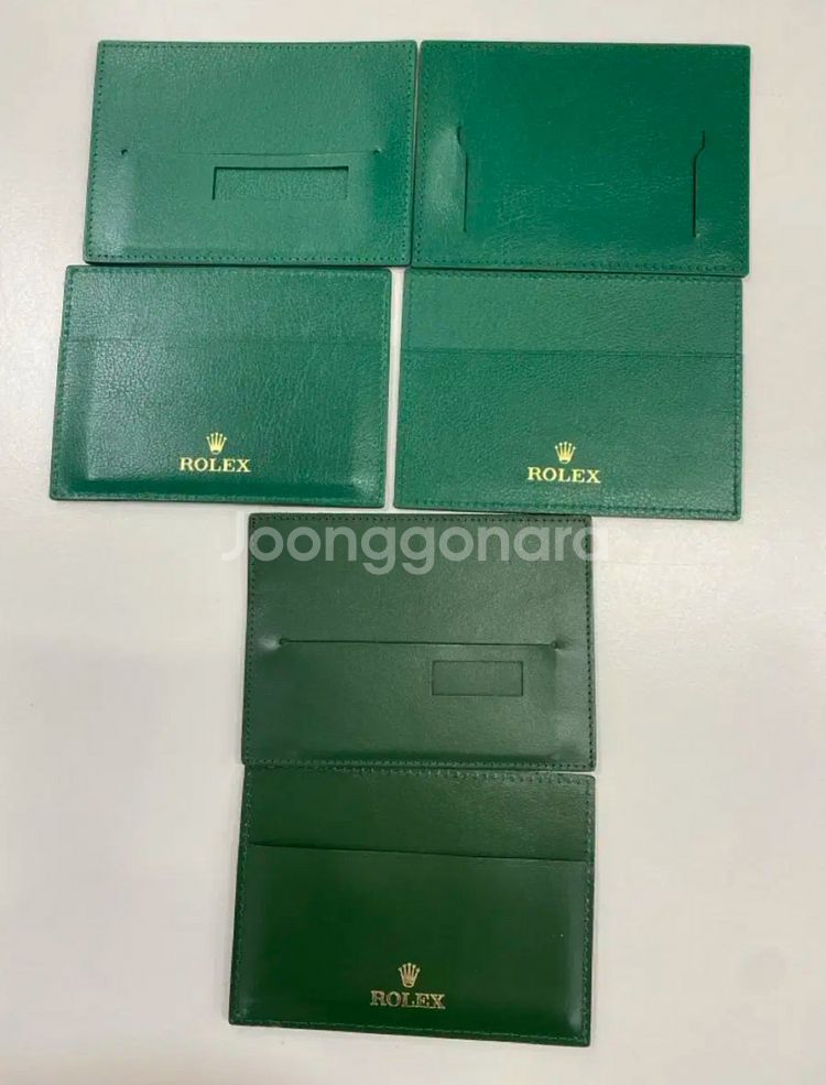 롤렉스 박스, 보증서커버, 메달, 책자 등 부속품 판매...--5