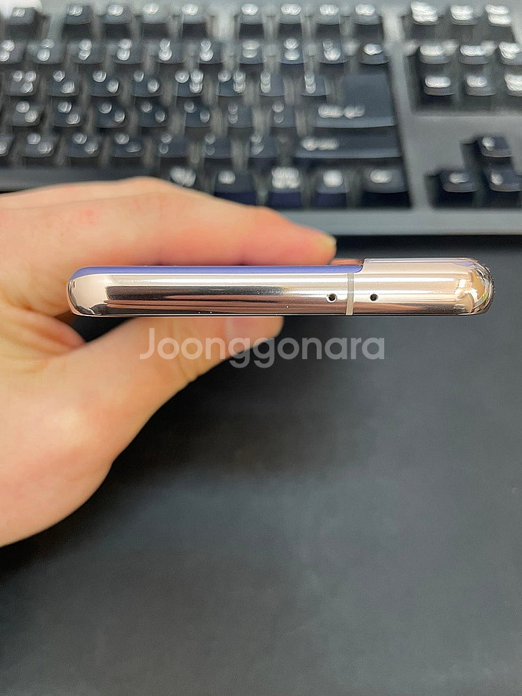 갤럭시S21 팬텀바이올렛 256GB 무잔상 상태좋은 중...--3