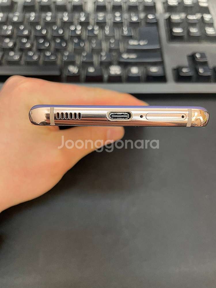 갤럭시S21 팬텀바이올렛 256GB 무잔상 상태좋은 중...--5