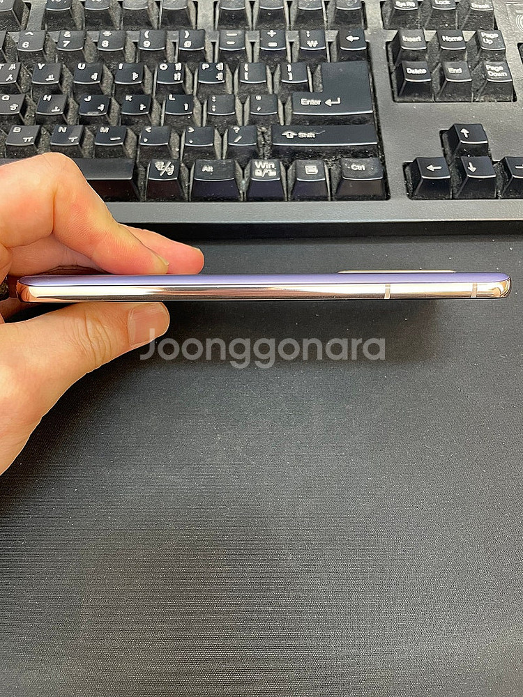 갤럭시S21 팬텀바이올렛 256GB 무잔상 상태좋은 중...--6