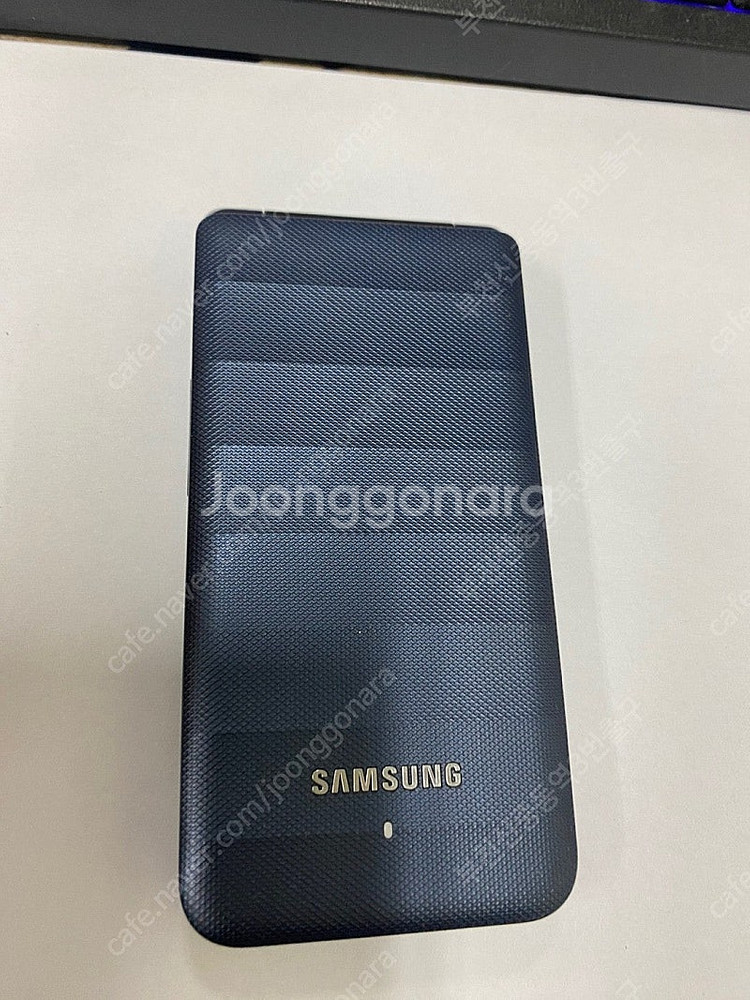 010744 KT 갤럭시폴더 블루 A급 8GB 효도폰 ...--1