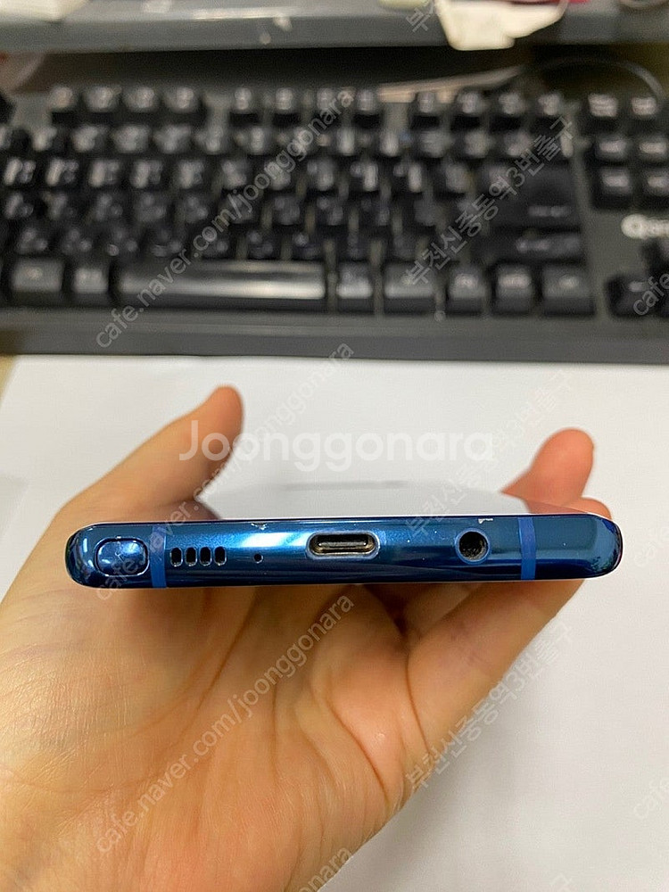 202994 갤럭시노트8 블루 외관깔끔 64GB 가성비...--7