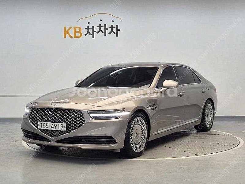 제네시스 G90 중고차 가격 제네시스 중고 금색 201...--0