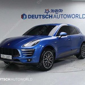포르쉐 중고 포르쉐 마칸 중고 파란색 2017년식 디젤 3.0 S 첫차 중고차