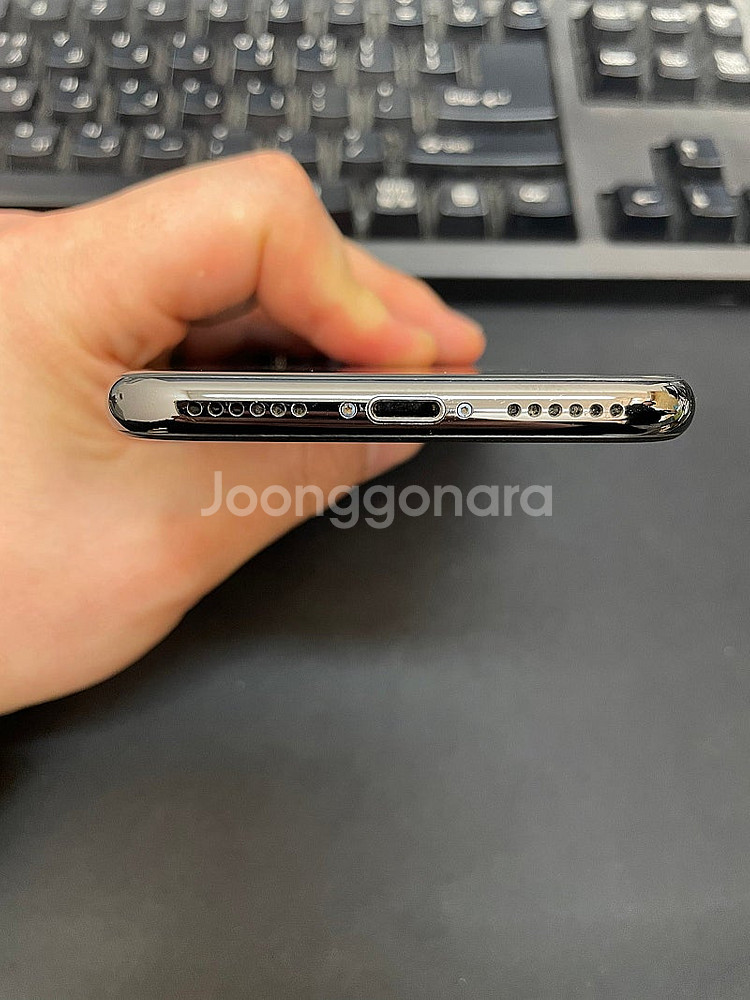 아이폰X 그레이 64GB 배터리87% 상태좋은 중고22...--5