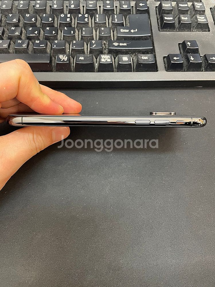 아이폰X 그레이 64GB 배터리87% 상태좋은 중고22...--6