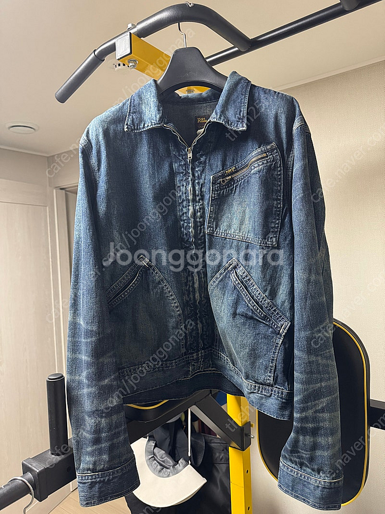 RRL 더블알엘 레이튼 인디고 데님 자켓 L 새제품--0