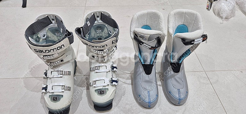 살로몬 쥬니어 스키부츠 235 Salomon X Pro--0
