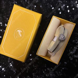 스와브로스키 하트 팔찌