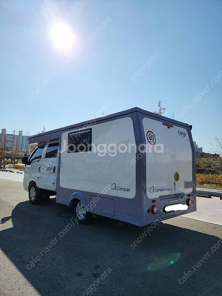 지하주차장 주차가능 오투캠퍼 탱고 6인승 팝업 캠핑카 ...--3