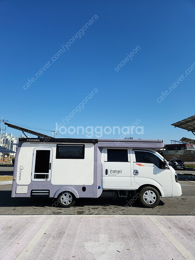 지하주차장 주차가능 오투캠퍼 탱고 6인승 팝업 캠핑카 ...--6