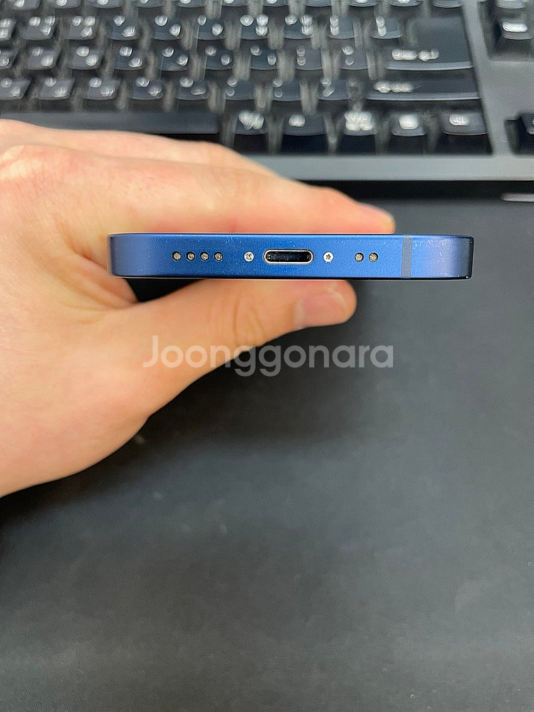 아이폰12미니 블루 64GB 상태좋은 중고23만팝니다.--5