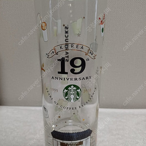 스타벅스 코리아 19주년 기념 글라스 414ml 스타벅스 코리아 19주년 기념 코스터 스타벅스 20주년 기념머그 473ml