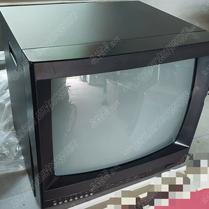 하이트론 17인치 흑백모니터 CRT. 미사용품