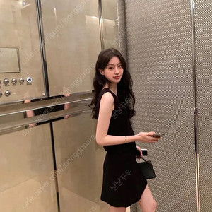 르플레인 깜봉 나시