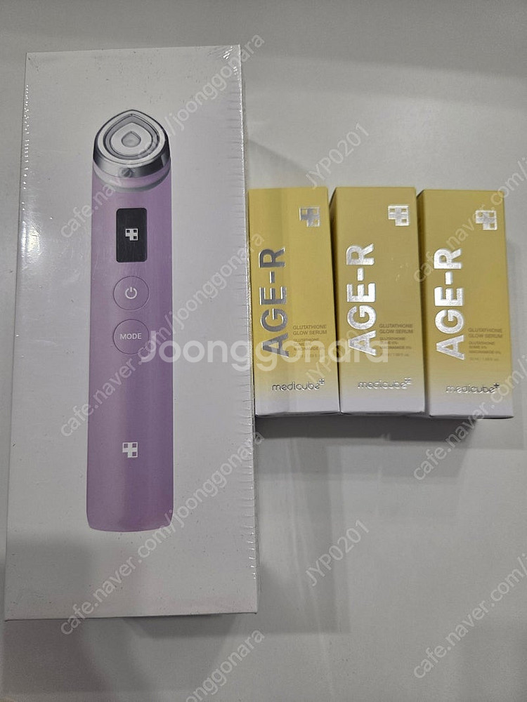 메디큐브프로 라벤더, 글루타치온앰플50ml3개 미개봉새...--2