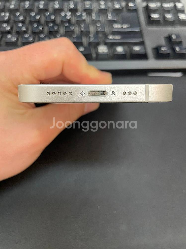 아이폰14 화이트 128GB 배터리88% 상태좋은 중고...--5