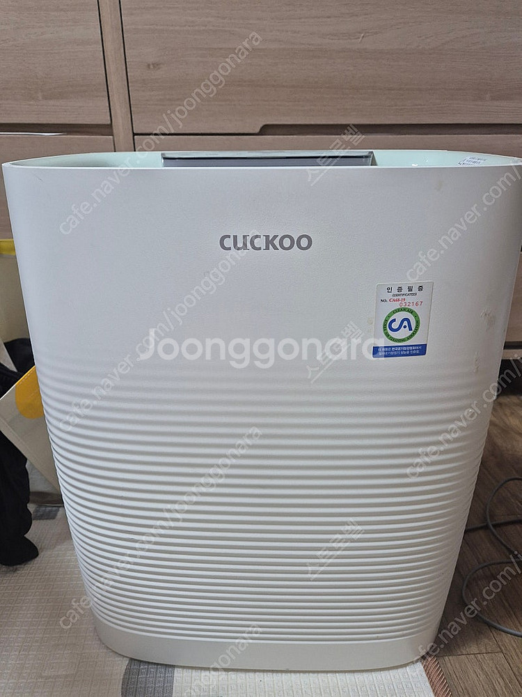 쿠쿠 공기청정기 AC-12X20FW (필터교체)--2