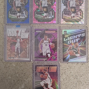 NBA 농구 카드 Parellel #3 Fox Mitchell Tatum Jokic 야니스 등