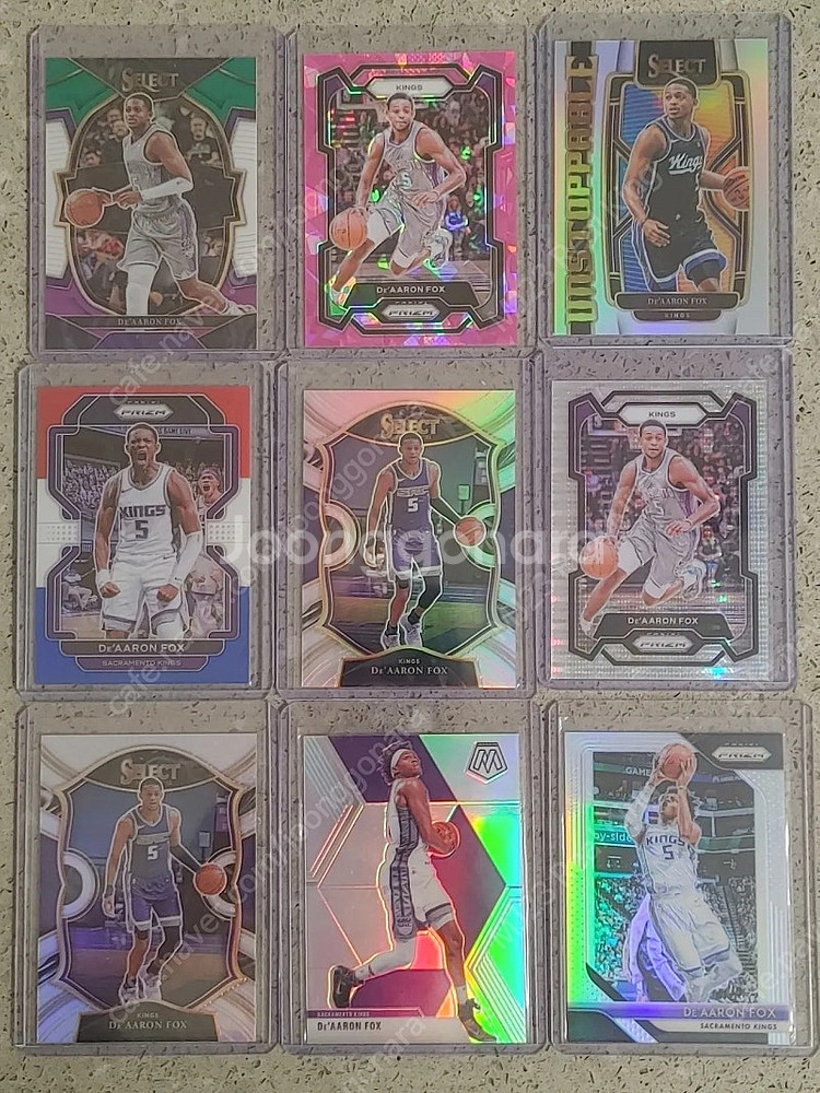 NBA 농구 카드 Parellel #3 Fox Mitc...--6