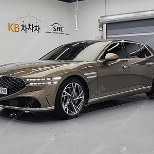 제네시스 G90 중고차 가격 제네시스 중고 금색 2022년식 3.5T GDI AWD 개인사업자중고차
