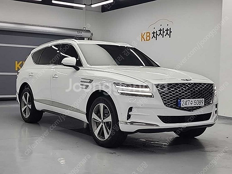 흰색 GV80 중고 제네시스 GV80 중고 가솔린 3....--9