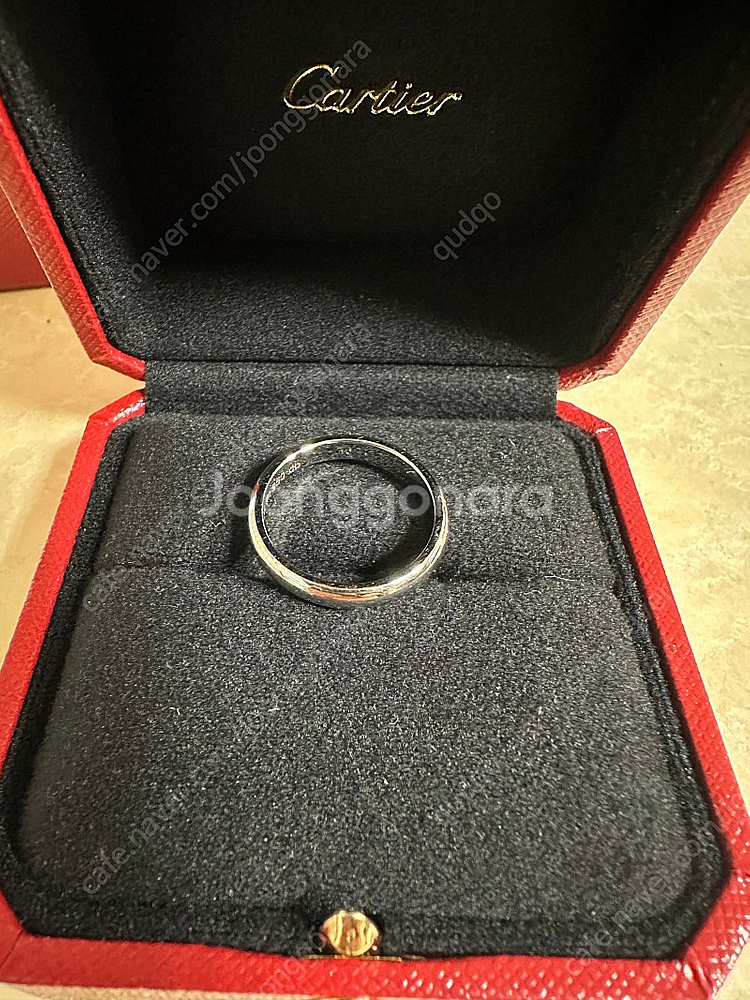 까르띠에반지 1895 웨딩 밴드 3.5mm--3