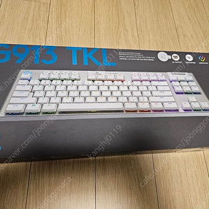 로지텍 키보드 G913 TKL(무선/Tactile/WH) 미개봉